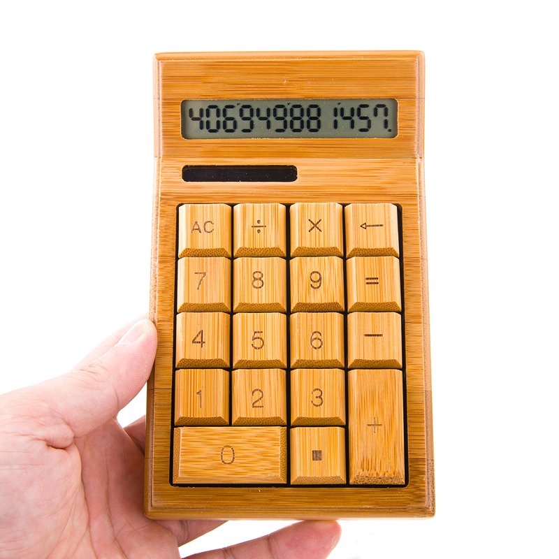 Solar Power Bamboo Calculator