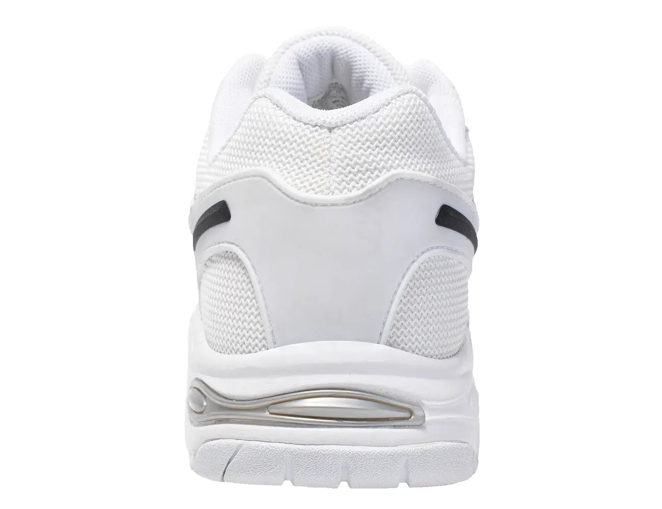 Men's High Arch Firm Support All-In-One White Walking Shoes.
