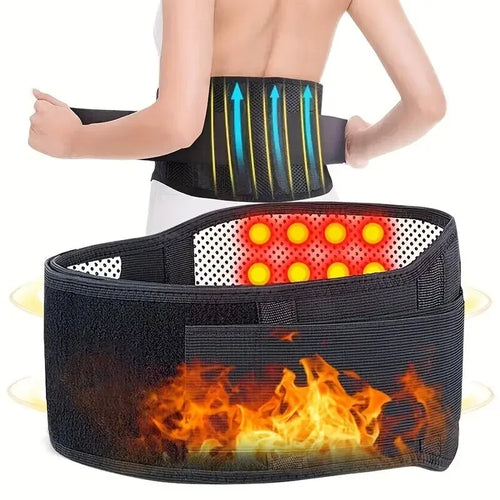 Adjustable Self-heating Magnetic Therapy Back And Waist Support