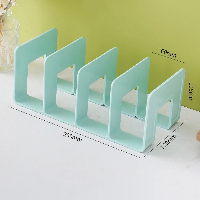 Multi-function Book Magazine Bookshelf Storage Bookends Stand Desk
