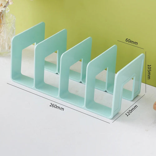 Multi-function Book Magazine Bookshelf Storage Bookends Stand Desk