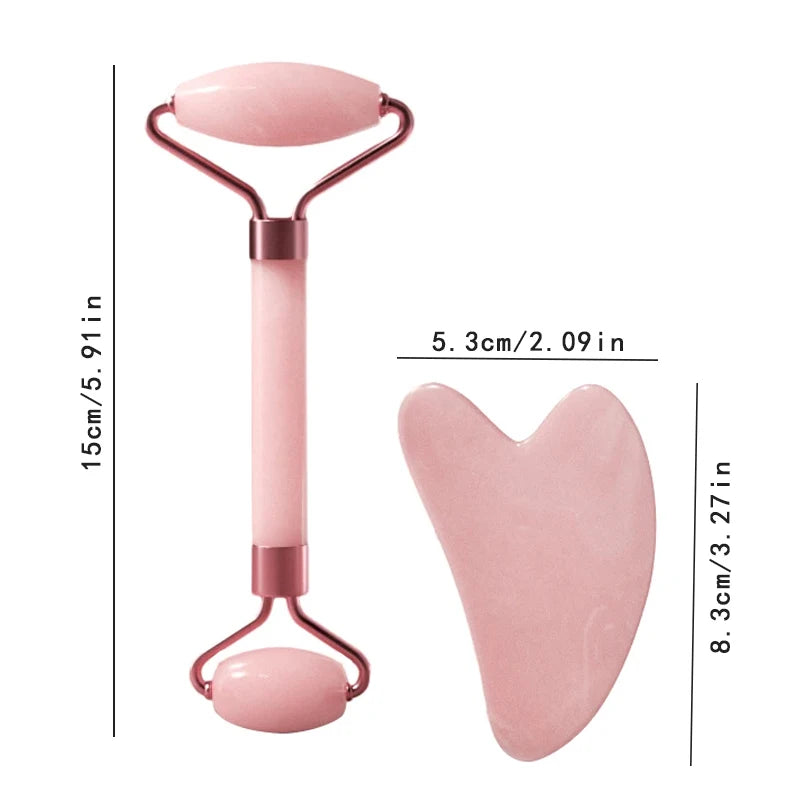 1/2Pcs Roller for Face Neck Eye Resin Facial Massage Instrumenr Health