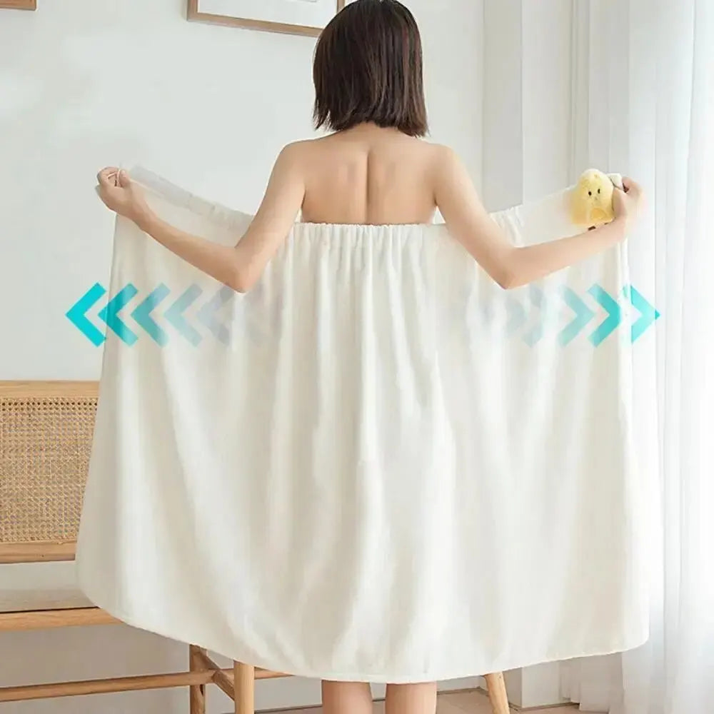 Cartoon Bath Skirt Household Non-Linting Large Towel Absorbent