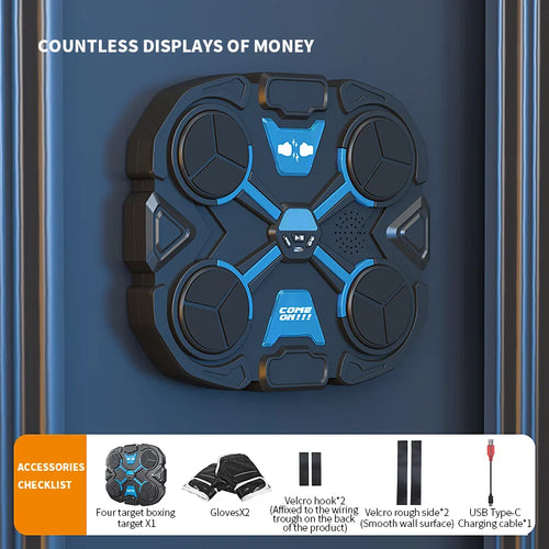 Decompression,Fighting Fitness Home Boxing Wall Target Boxing Trainer