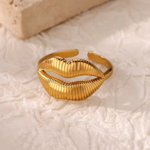 Elegant Stainless Steel Boho Bloom &Shine Ring Collection