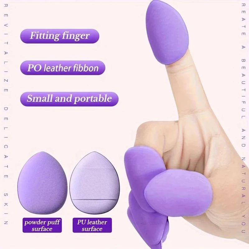 12PCS Makeup Egg Sets Foundation Loose Powder Makeup Tools Dry and