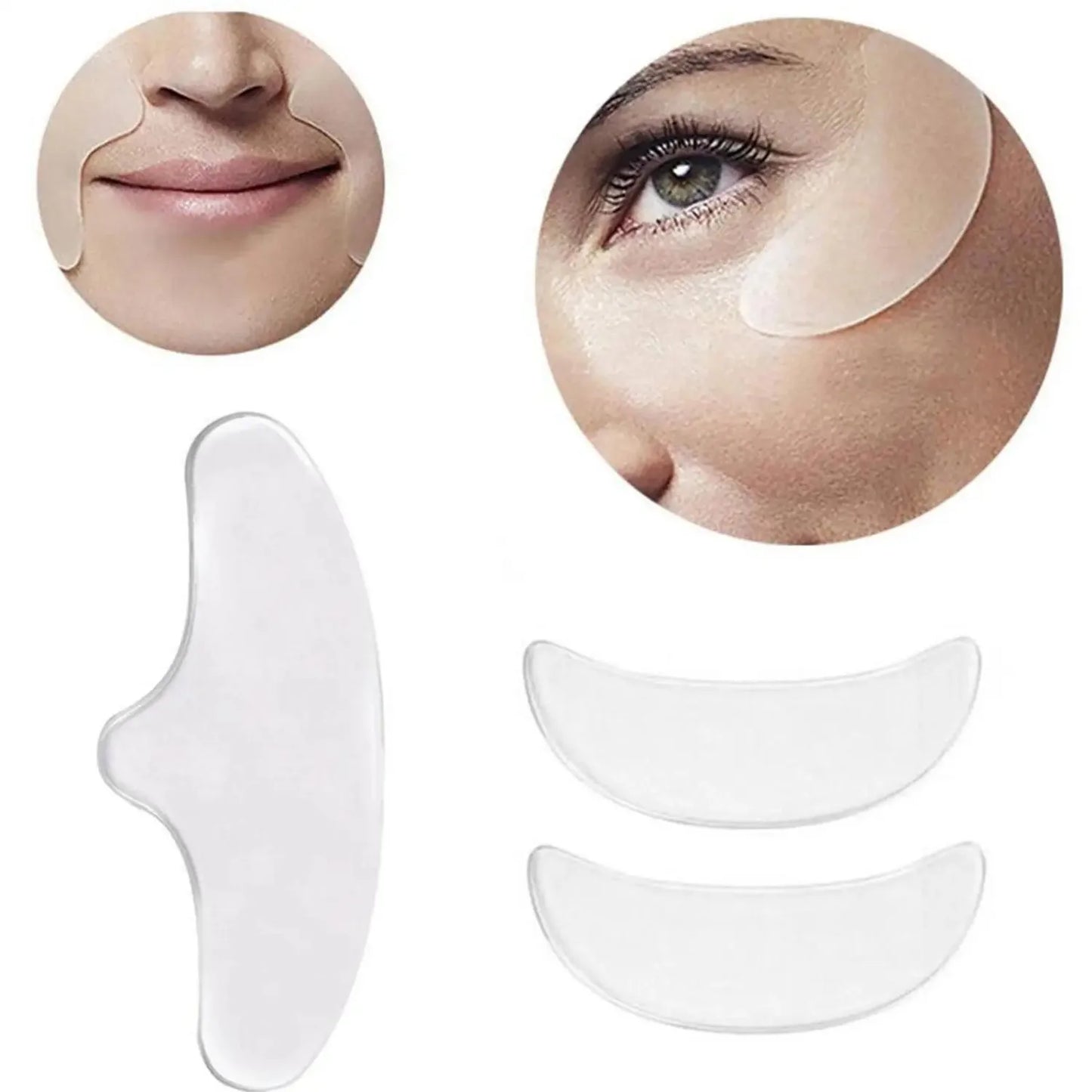 Reusable Silicone Patches Anti Rimpel Pads Silicone Wrinkle Removal