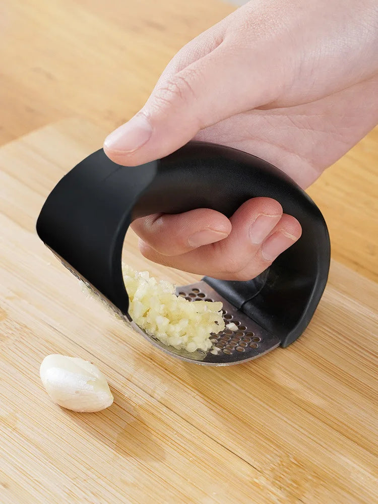 Stainless Steel Garlic Press Crusher Manual Garlic Mincer Chopping