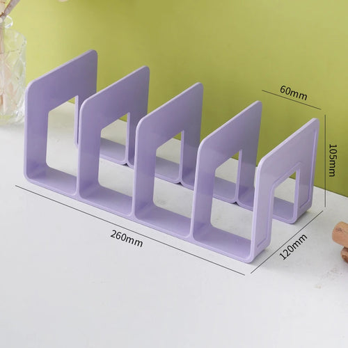Multi-function Book Magazine Bookshelf Storage Bookends Stand Desk