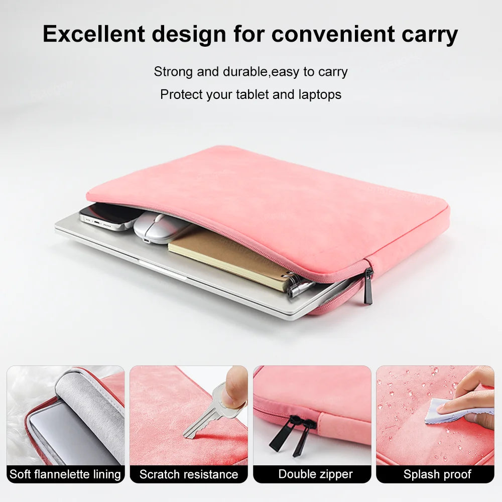 Laptop Sleeve Bag for Macbook Air Pro 13 13.3 14 15.4 15.6 Inch