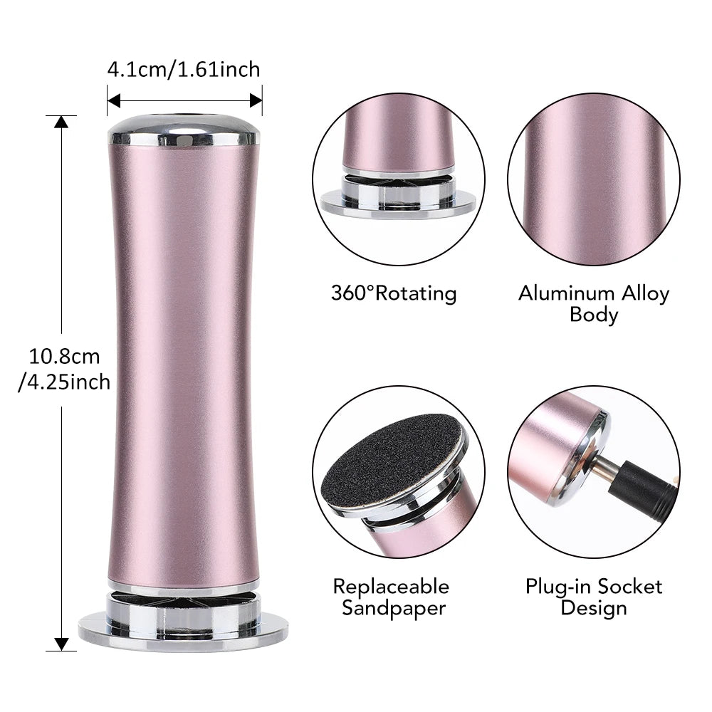 Electric File For Feet Pedicure Machine Dead Skin Remover Callus Foot