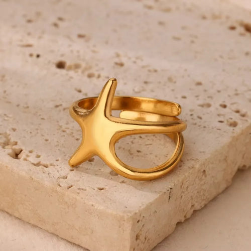 Elegant Stainless Steel Boho Bloom &Shine Ring Collection