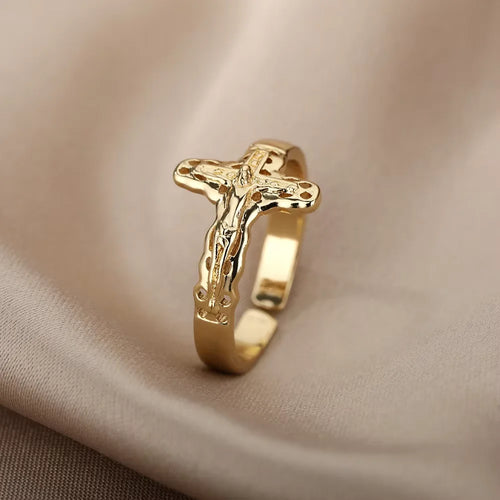 Elegant Stainless Steel Boho Bloom &Shine Ring Collection