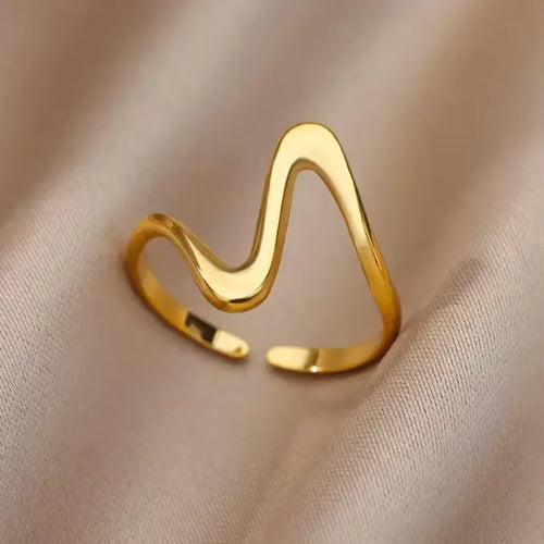 Elegant Stainless Steel Boho Bloom &Shine Ring Collection