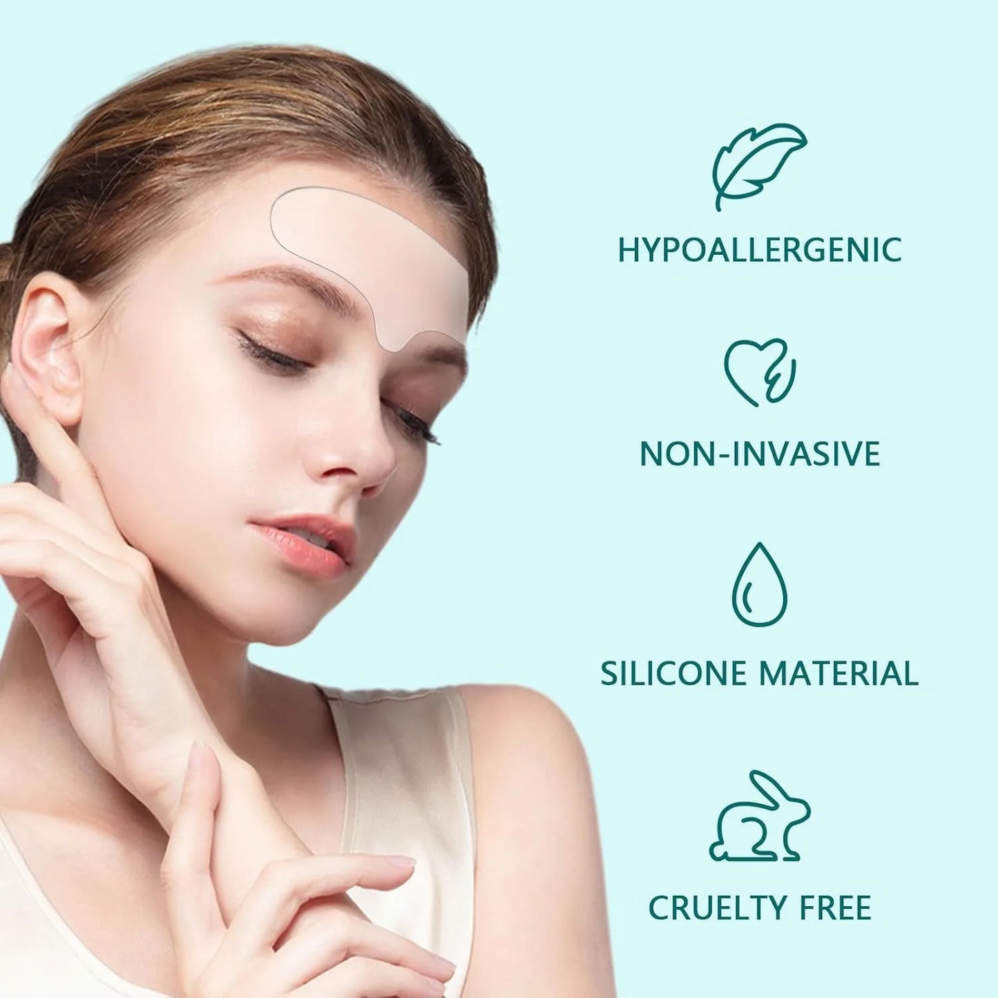 Reusable Silicone Patches Anti Rimpel Pads Silicone Wrinkle Removal