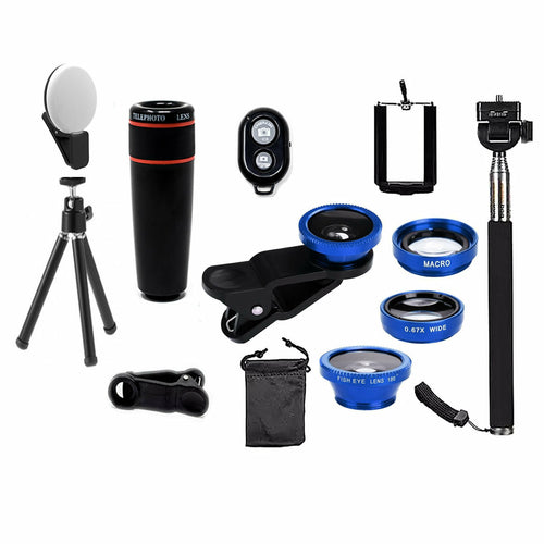 Pro-Series 11-in-1 Smartphone Lens kit Wide, Macro, Telephoto & More