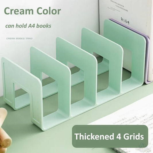 Multi-function Book Magazine Bookshelf Storage Bookends Stand Desk