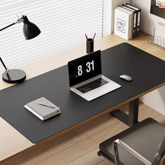 Mouse Pad Large Size Office Desk Protector Mat PU Leather Waterproof