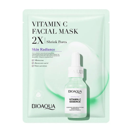 20pcs BIOAQUA Centella Collagen Face Mask VC Moisturizing Refreshing