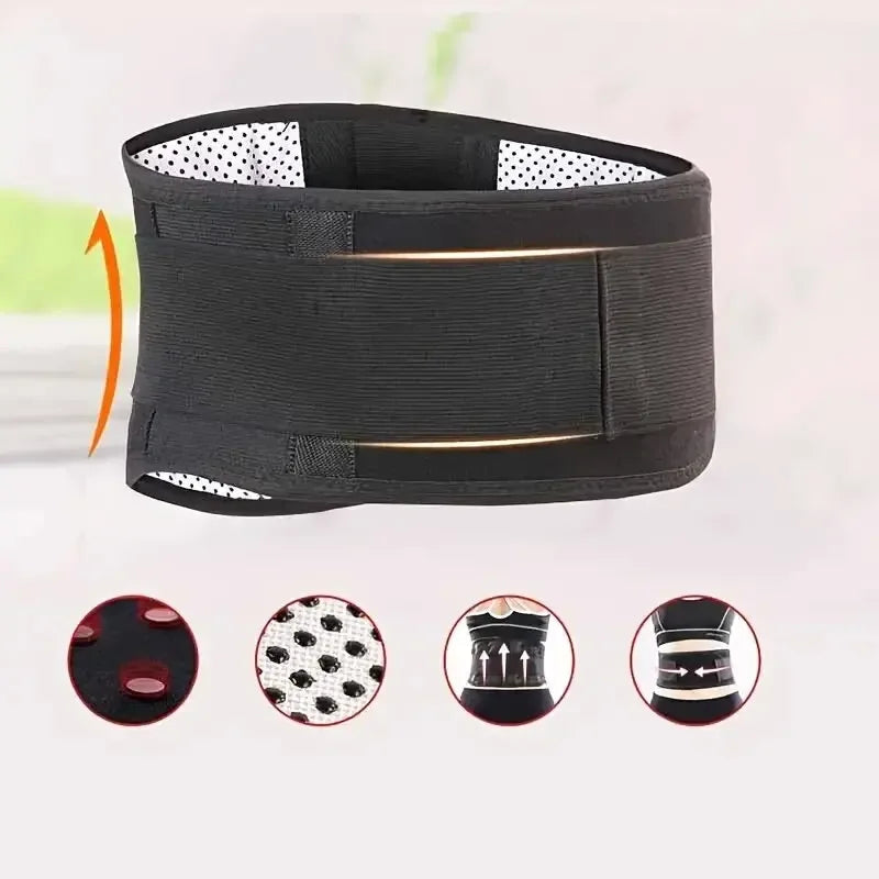 Adjustable Self-heating Magnetic Therapy Back And Waist Support