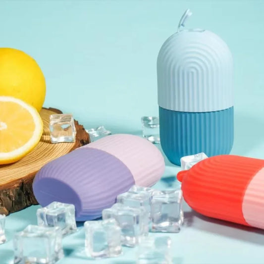 1pc Professional Ice Face Roller - Comforting Ice Cube Tray for Clear