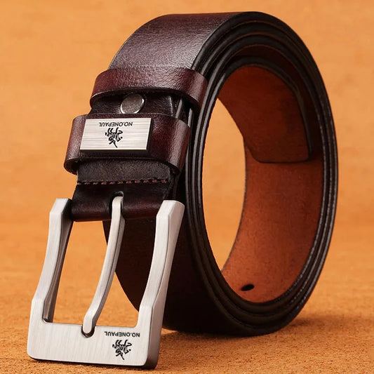 2023New Men's Cow Leather Belts Luxury Strap Male Belts For Fashion