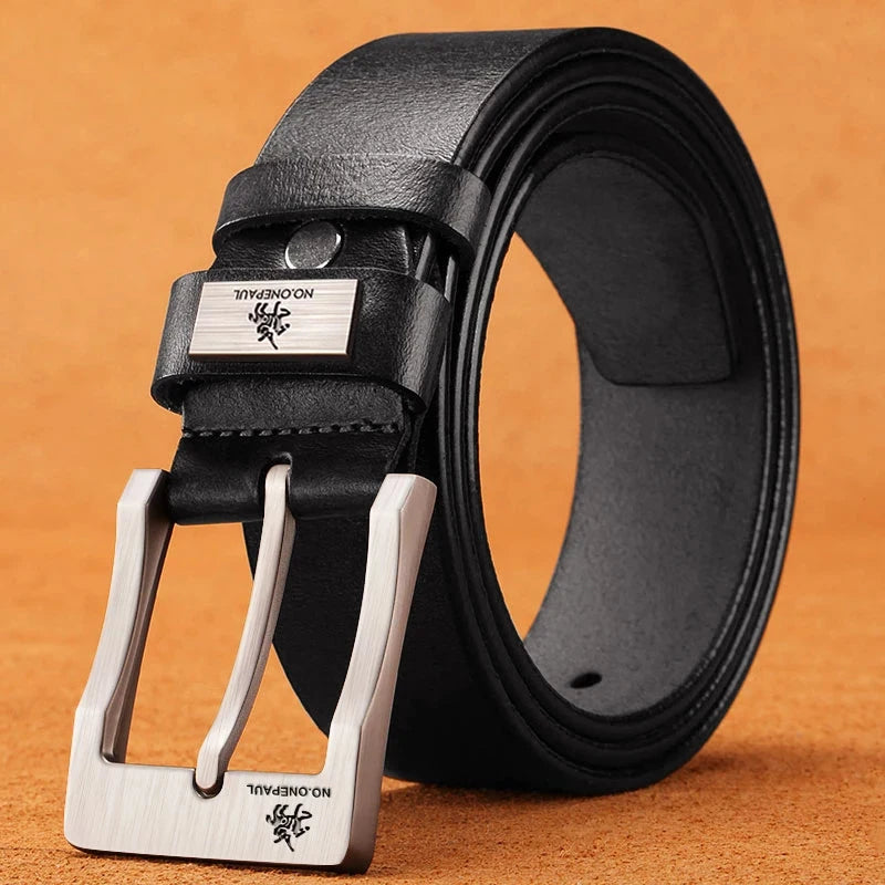 2023New Men's Cow Leather Belts Luxury Strap Male Belts For Fashion